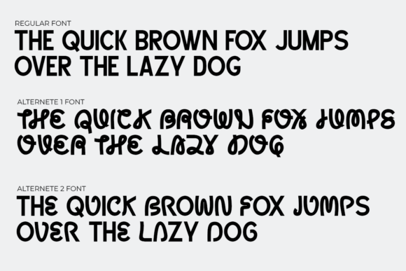Aluender James Font - Preview 6