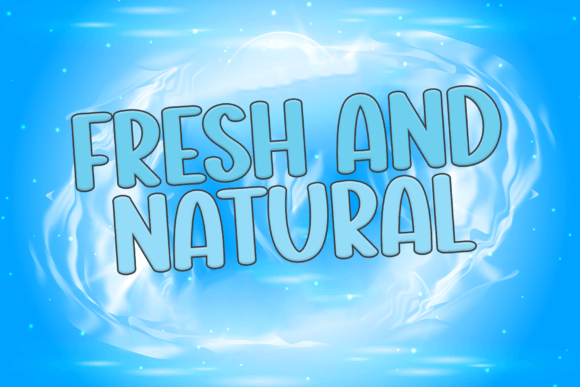 Bubble Soap Font - Preview 1