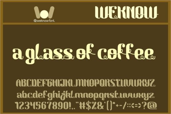 Botanical Garden Font - Preview 3