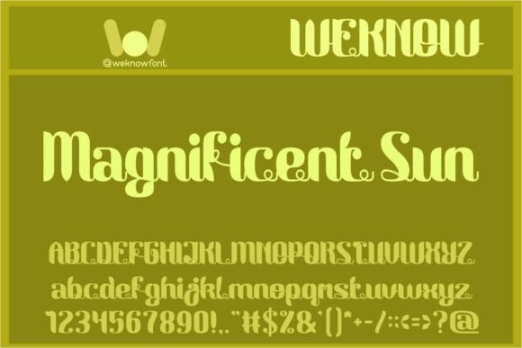 Botanical Garden Font - Preview 4