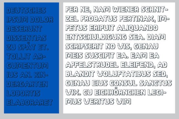 Brick Blocks 3d Font - Preview 5