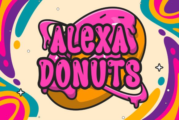 Bubble Groovie Font - Preview 2