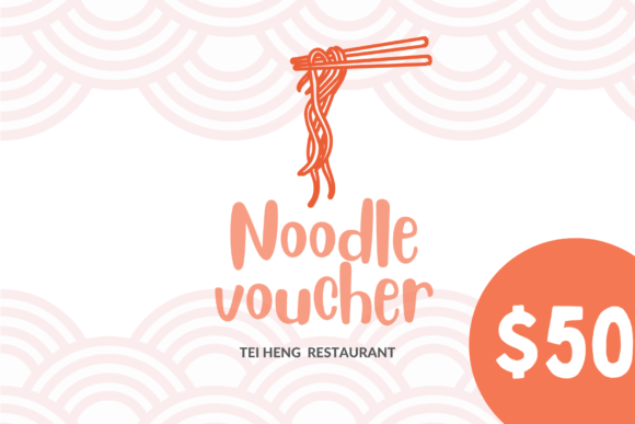 Chinese Food Doodle Font PNG with transparent background - Preview 2