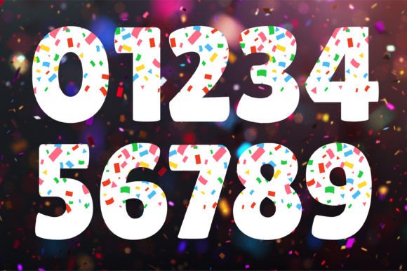 Confetti Font - Preview 2
