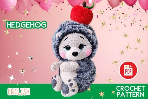 Crochet Hedgehog / Amigurumi PDF / TOY