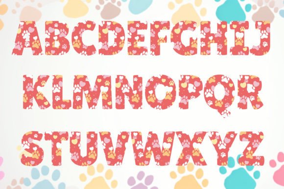 Cute Paw Font - Preview 1