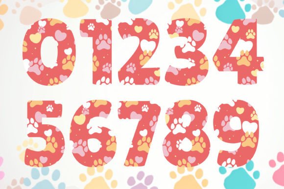 Cute Paw Font - Preview 2