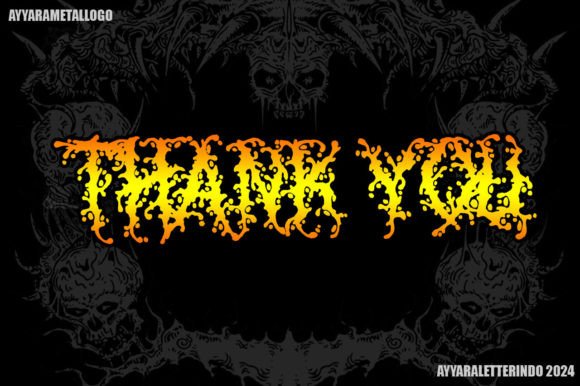 Dark Liquide Font PNG with transparent background - Preview 6