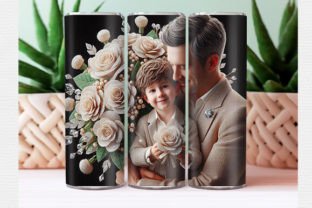 Fathers Day Tumbler Wrap Graphic by Crafted Wonders · Creative Fabrica