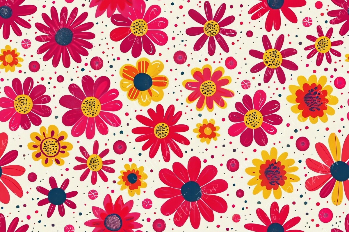Floral Seamless Pattern Graphic by Sun Sublimation · Creative Fabrica