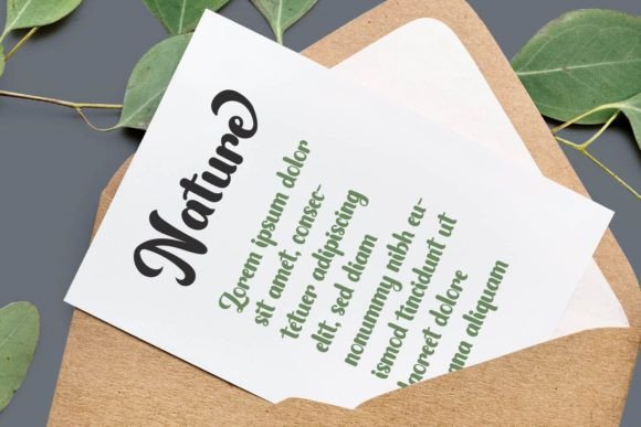 Fuber Crafting Font - Preview 1