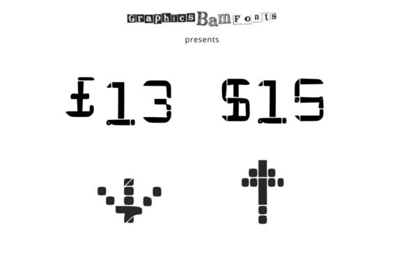 Glitch Traveler Font font preview - 1