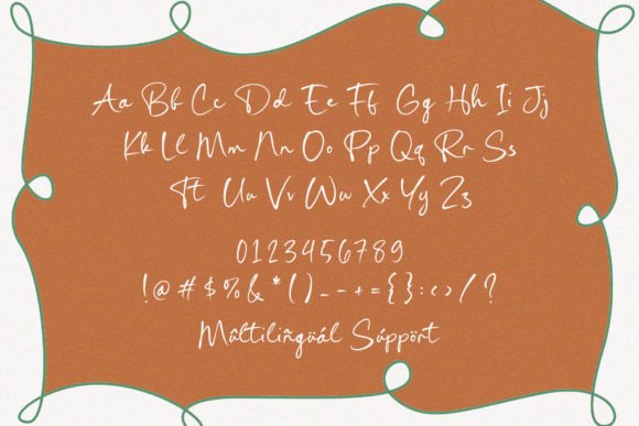 Gustavo Autograph Font - Preview 5