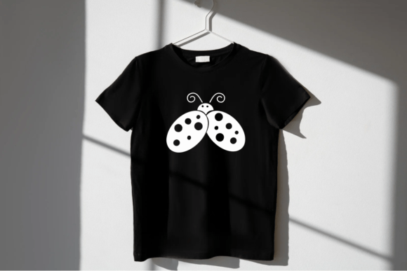 Ladybug Doodle Font PNG with transparent background - Preview 6