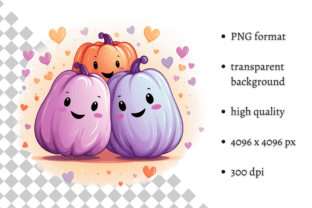 Pastel Pink Halloween PNG Clipart Graphic by MashMashStickers ...
