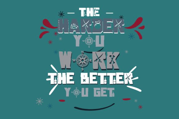 Pirate Life Font PNG with transparent background - Preview 1