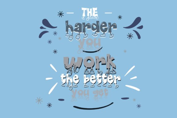 Shoebie Font PNG with transparent background - Preview 1