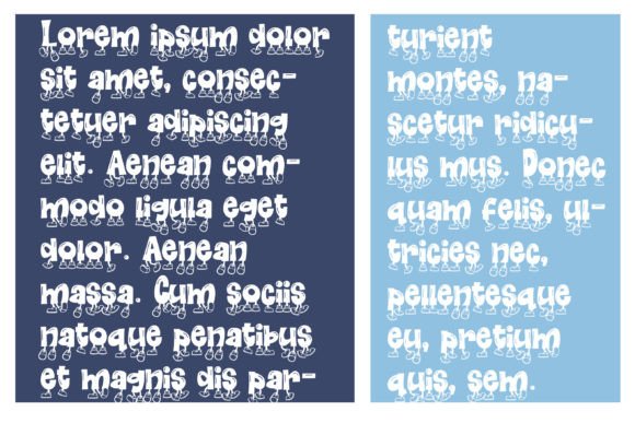 Shoebie Font PNG with transparent background - Preview 2