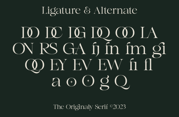 Agista Display Font - Preview 6
