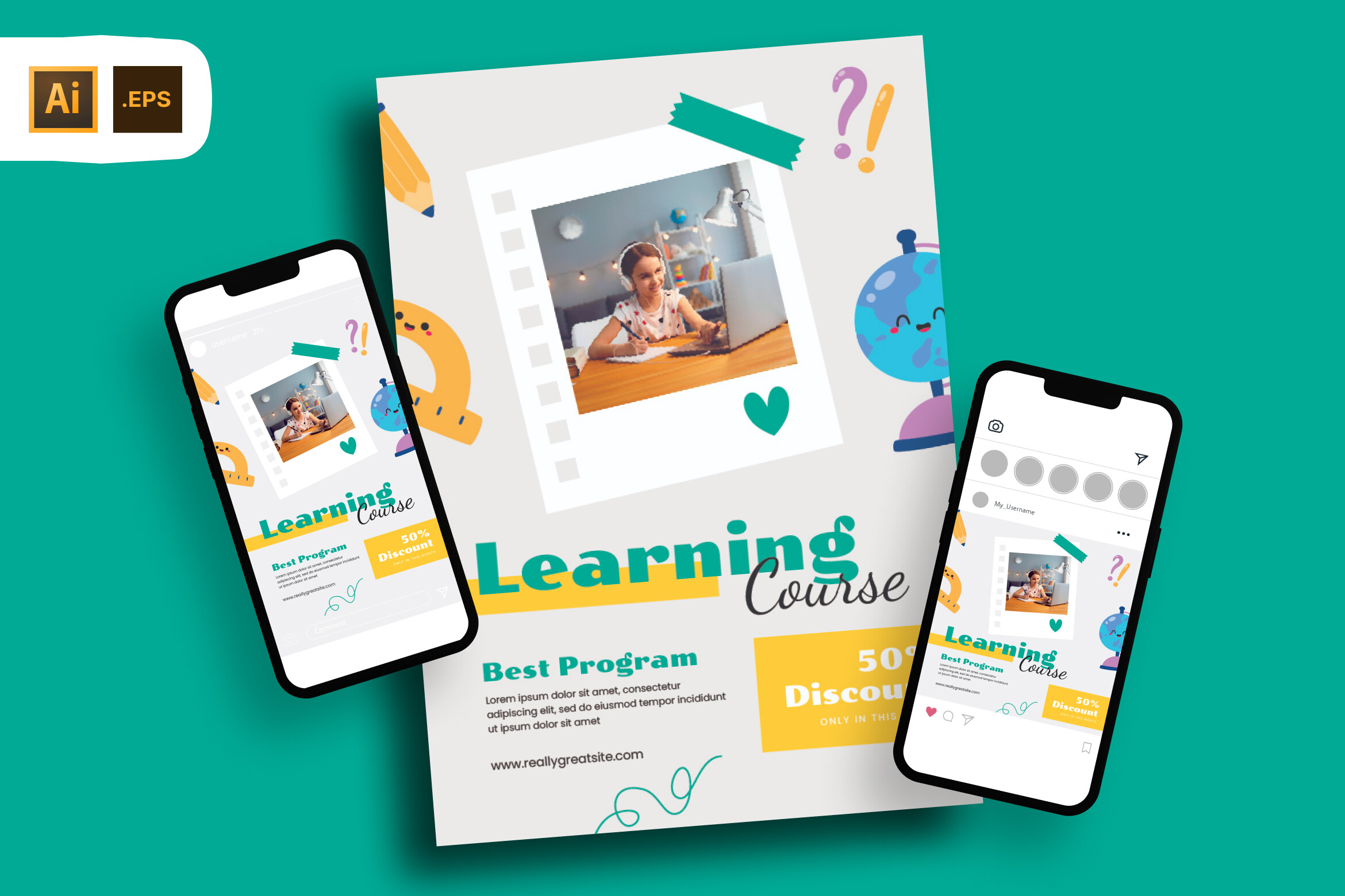 Best Program Learning Course Flyer Graphic by wealthwells · Creative ...