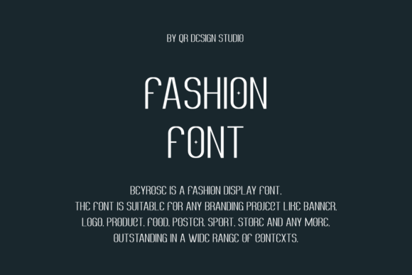 Beyrose Font - Preview 2