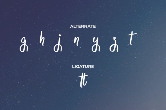 Birthnight Font - Preview 5