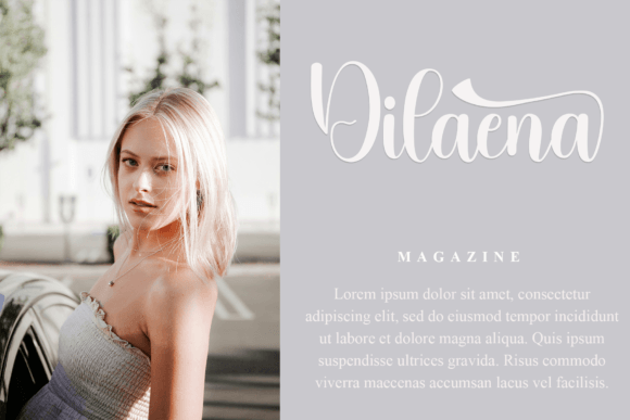 Blonde Font - Preview 1