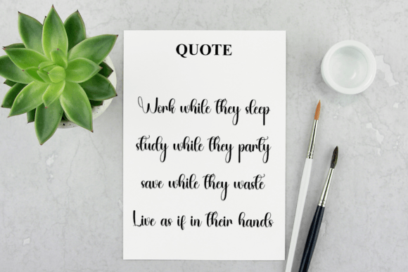 Blonde Font - Preview 5