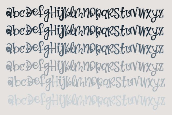 Bloom Party Font - Preview 1