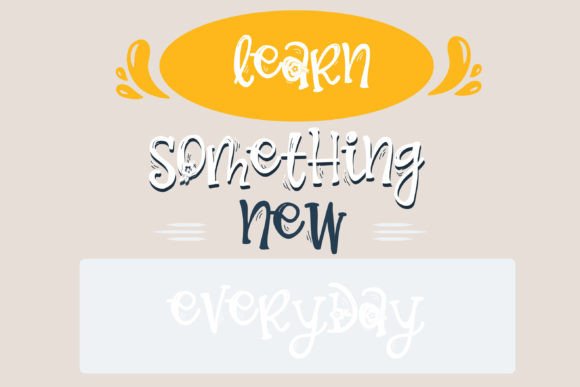 Bloom Party Font - Preview 2