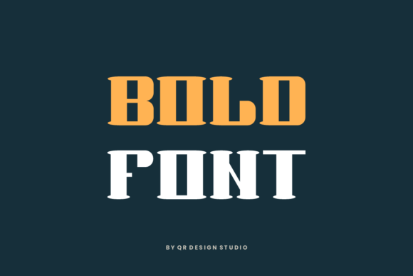 Bold Rushaq Font - Preview 1