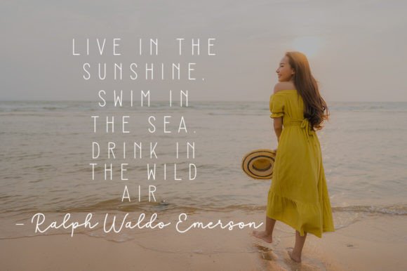 Bright Summer Duo Font - Preview 1