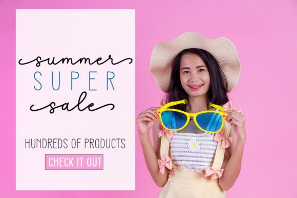Bright Summer Duo Font - Preview 4