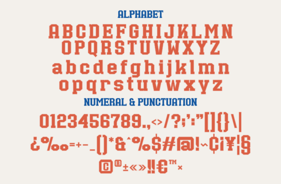 Bullsy College Font - Preview 3