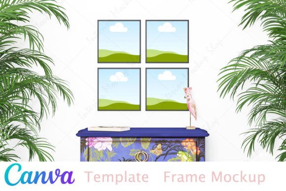Canva Mockup, Frame Mockup