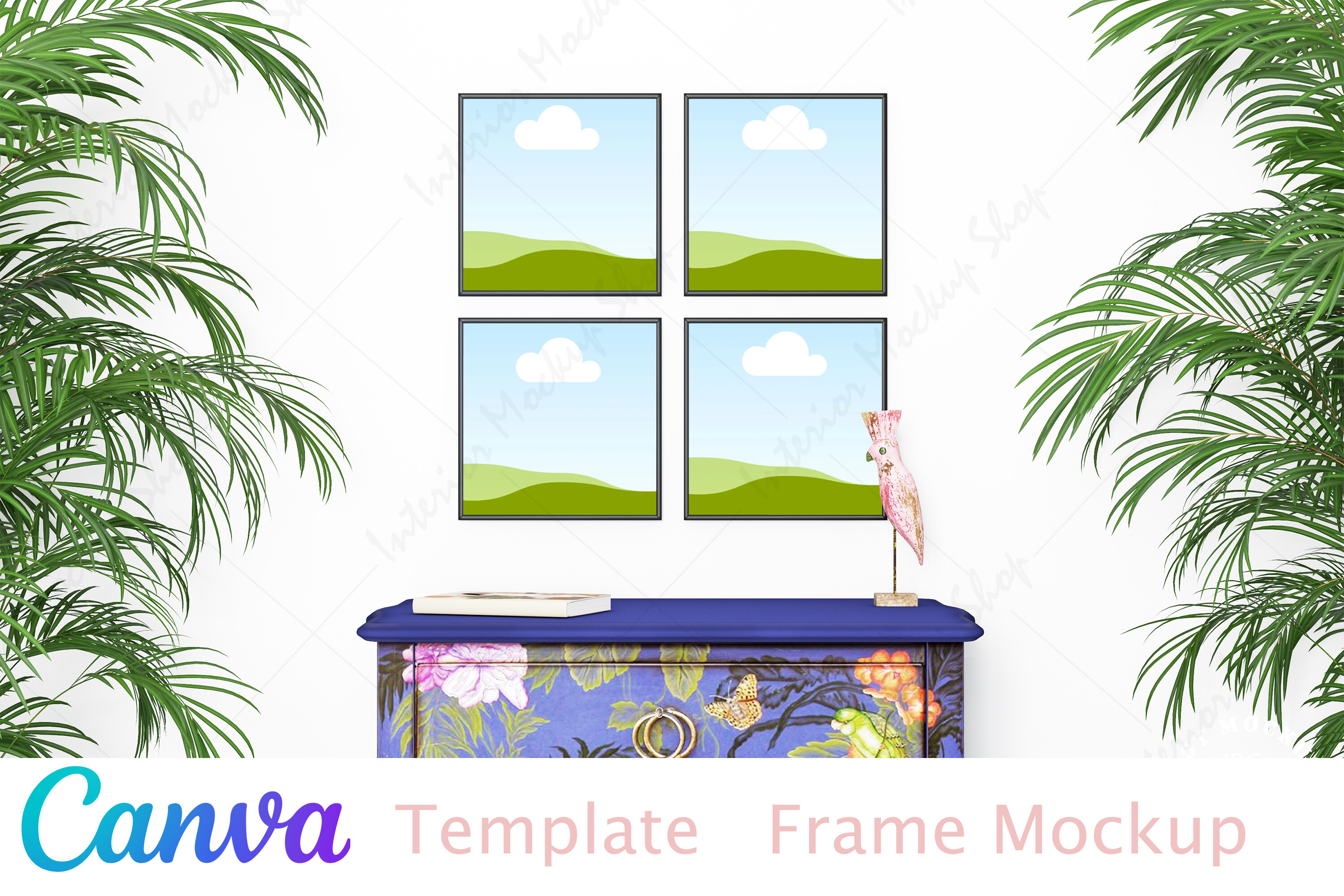 Canva Mockup, Frame Mockup