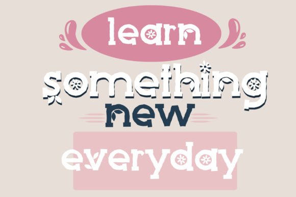 Daisydoo Font PNG with transparent background - Preview 2