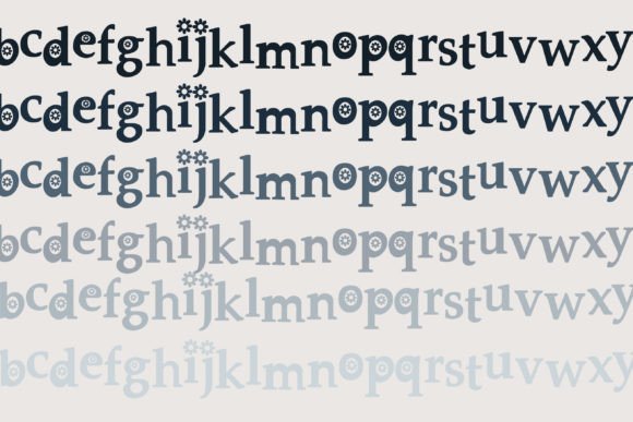 Felicidad Floral Font - Preview 1