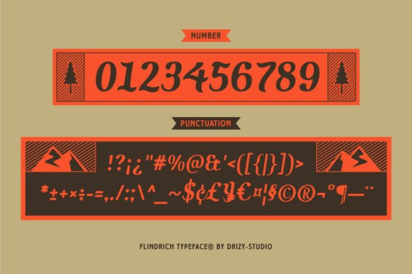Flindrich Font - Preview 4
