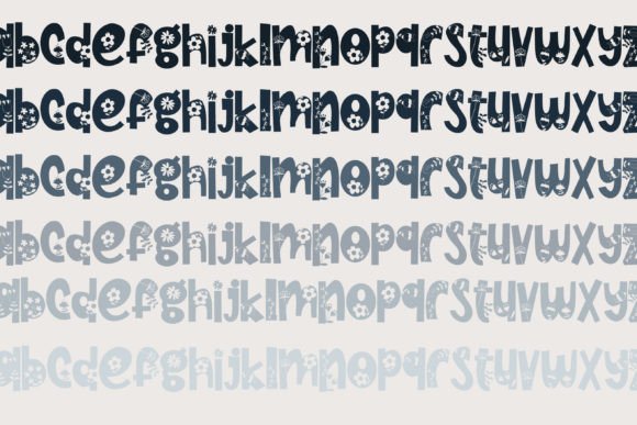 Flowerful Font - Preview 1