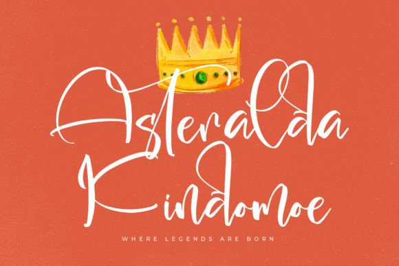 Majestica Kingdera Font PNG with transparent background - Preview 2