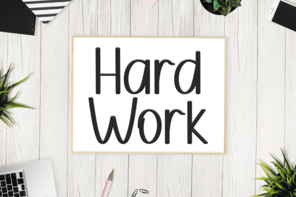 Modern Note Font PNG with transparent background - Preview 1