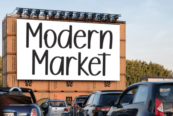 Modern Note Font PNG with transparent background - Preview 3