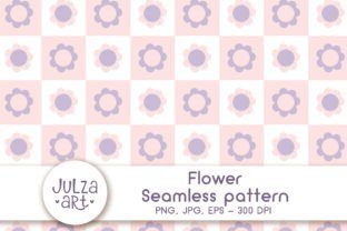 Retro Flower Seamless Pattern Graphic by JulzaArt · Creative Fabrica