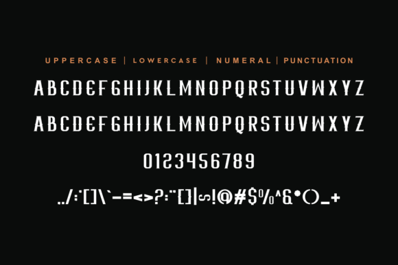 Rompax Font PNG with transparent background - Preview 5