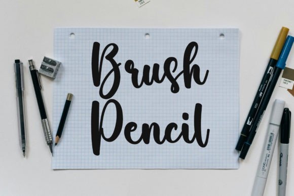 Silky Font PNG with transparent background - Preview 1