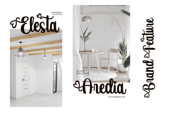 Astelia Honey Font PNG with transparent background - Preview 1