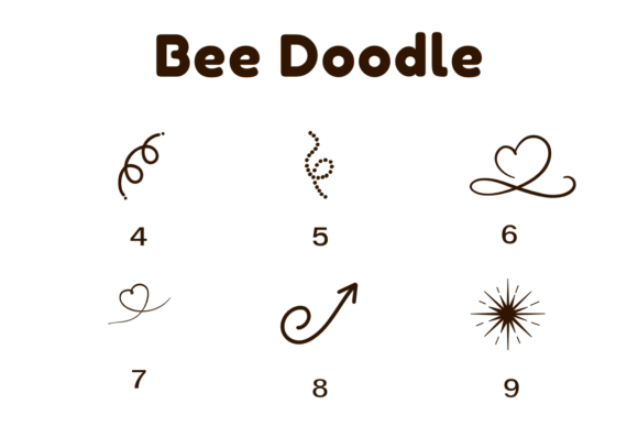 Bee Doodle Font - Preview 3