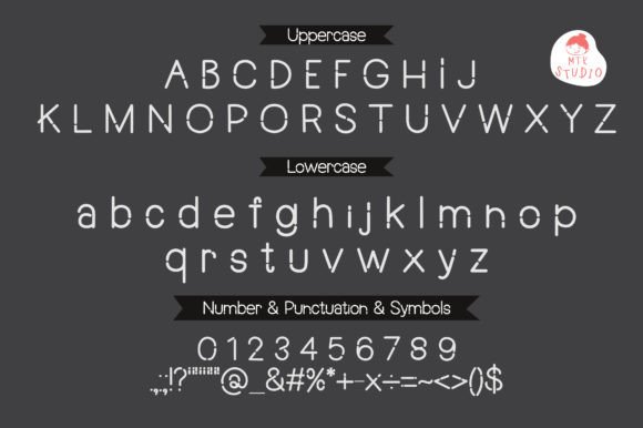 Blackskeleton Font - Preview 1