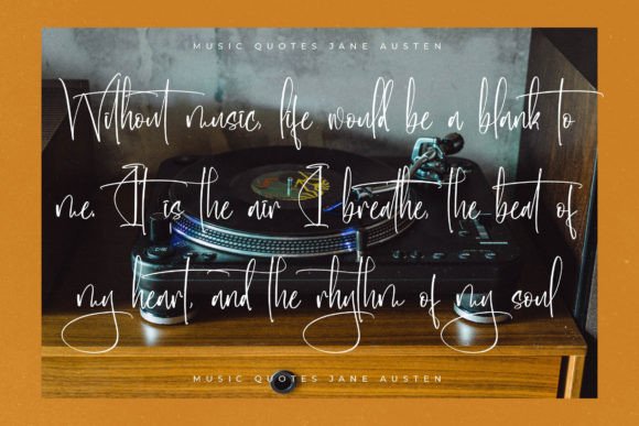 Bluestone Nostalgia Font - Preview 3